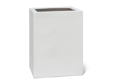 WARRINGTON WHITE LITE - Fiber Clay garden pot by PAOLELLI GARDEN - view 2